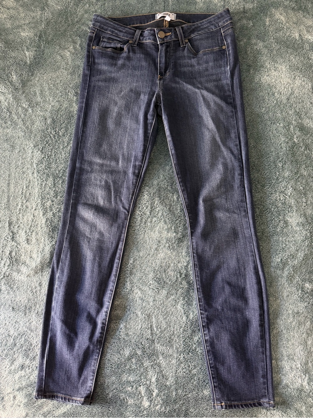 Paige Verdugo Ankle Jeans Dark Wash Skinny Size 28‎